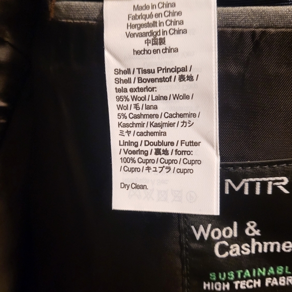$548 NWT J.Crew Ludlow Tan Cashmere Topcoat 44R - Picture 4 of 5
